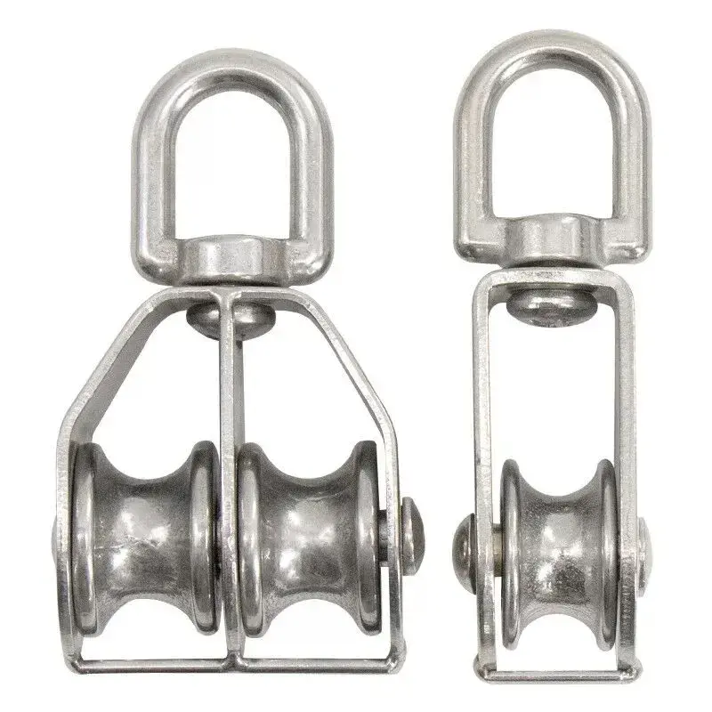 Enkel og dobbel Heavy Duty Løftetrinseblokk